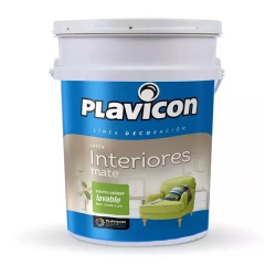 PLAVICON INTERIORES BLANCO LATA 1 LT