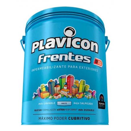PLAVICON FRENTES XP BLANCO LATA 12 KG