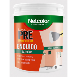 ENDUIDO  EXTERIOR X 1 LT. NETCOLOR